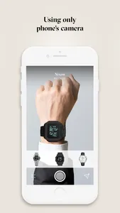 Wanna Watch: try watches in AR screenshot 1