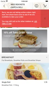 Wee Rockets Café & Deli screenshot 2