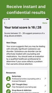 Drug Addiction Test screenshot 1