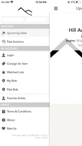 Hill Auction Gallery screenshot 4