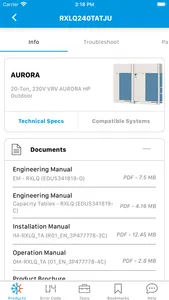 Daikin Tech Hub screenshot 2