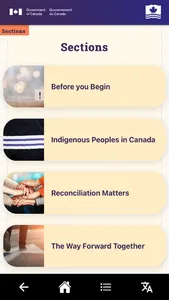 Indigenous Reconciliation screenshot 3