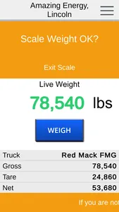 CompuWeigh screenshot 3