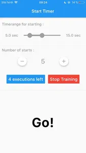 Armwrestlingtrainer-Starttimer screenshot 2