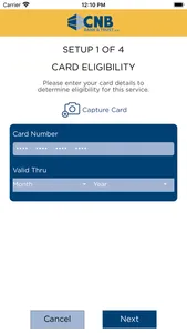 CNB Bank & Trust Card Manager screenshot 4