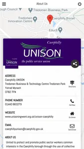 Unison Caerphilly screenshot 3