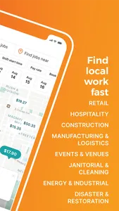 JobStack for Work: Daily Pay screenshot 1