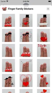 Finger Family Stickers screenshot 2