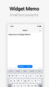 Widget Memo - for quick memo screenshot 0