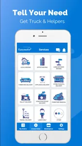 Easymove:Movers,Delivery Help screenshot 1