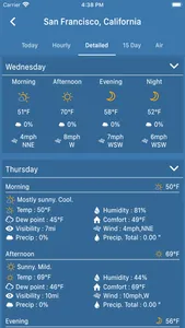 MyForecast screenshot 2