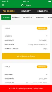 FTT Delivery App screenshot 2