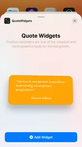 Quote Widgets - Daily quotes screenshot 2