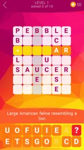 Word Tower Crosswords 2 screenshot 1