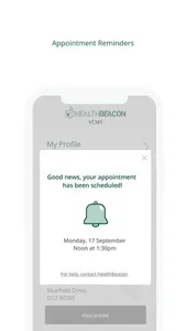 HealthBeacon VCMS screenshot 3