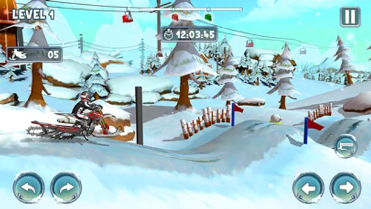 Snow Bike Racing Game screenshot 1