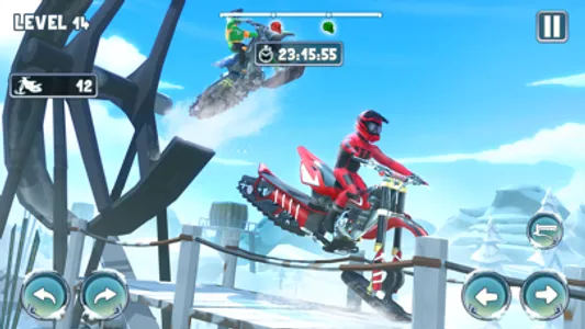 Snow Bike Racing Game screenshot 2