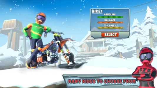 Snow Bike Racing Game screenshot 6