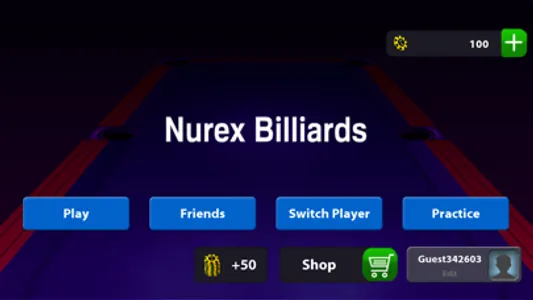 Nurex Billiards - Real Pool 3D screenshot 2