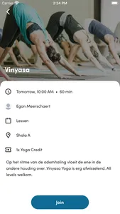 AntwerpYoga App screenshot 2