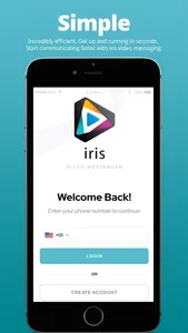 Iris Video Messenger screenshot 0