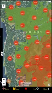 Oregon SW Mushroom Forager Map screenshot 1