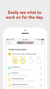 The Athlete Factory screenshot 0