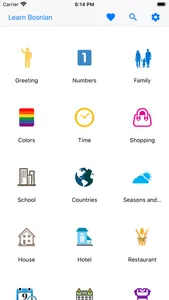 Learn Bosnian Offline Travel screenshot 0
