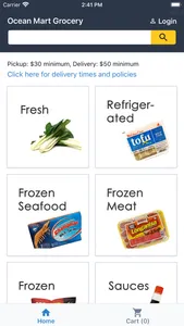 Ocean Mart Grocery screenshot 0