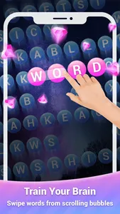 Scrolling Words Bubble screenshot 0