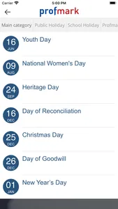 Profmark screenshot 3