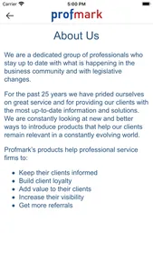 Profmark screenshot 4