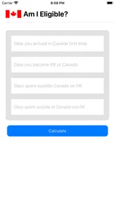 Citizenship Calc screenshot 0