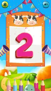 123 Counting with Animals screenshot 2