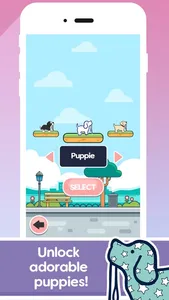 Puppie Love Jump screenshot 2