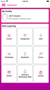 GETI Trainee App screenshot 4