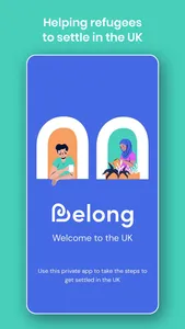 Belong – the UK refugee guide screenshot 0