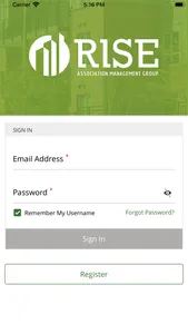 RISE Association Management screenshot 1