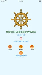 Nautical Calculator Preview screenshot 0