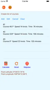 Nautical Calculator Preview screenshot 4