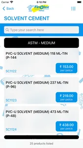 Finolex Price List screenshot 2