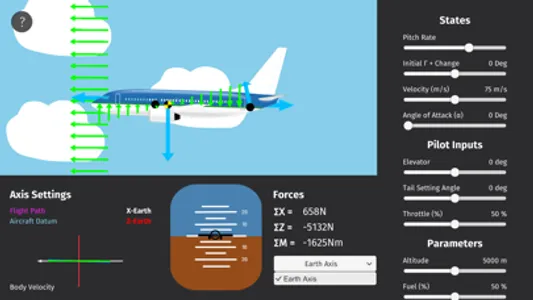 2D Flight Dynamics screenshot 1