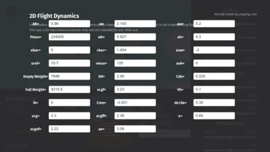 2D Flight Dynamics screenshot 2