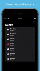 Kata - Language Flashcards screenshot 0