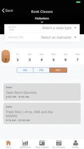 Local Barre App screenshot 1