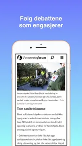 Forsvarets forum screenshot 3