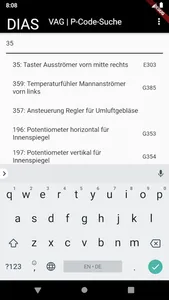 VAG P-Code-Finder screenshot 0