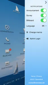 Marinapp screenshot 1