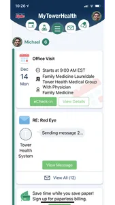 MyTowerHealth screenshot 1