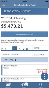 Carrollton Federal Mobile screenshot 2